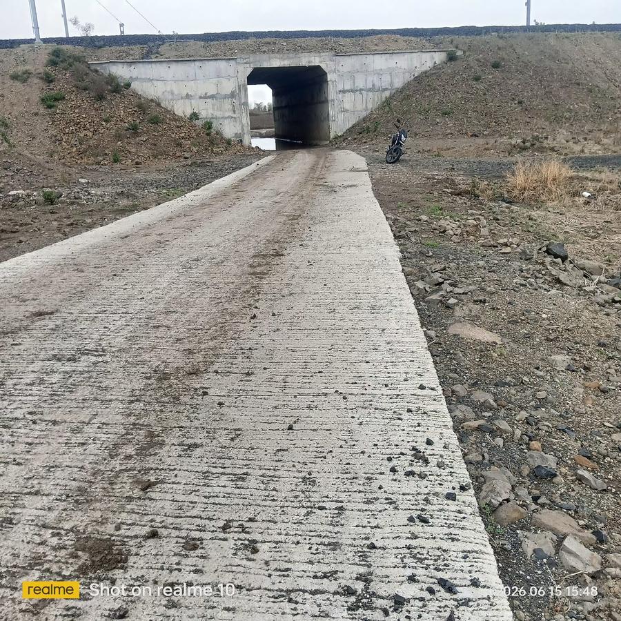 Completed RCC Road Under Bridge