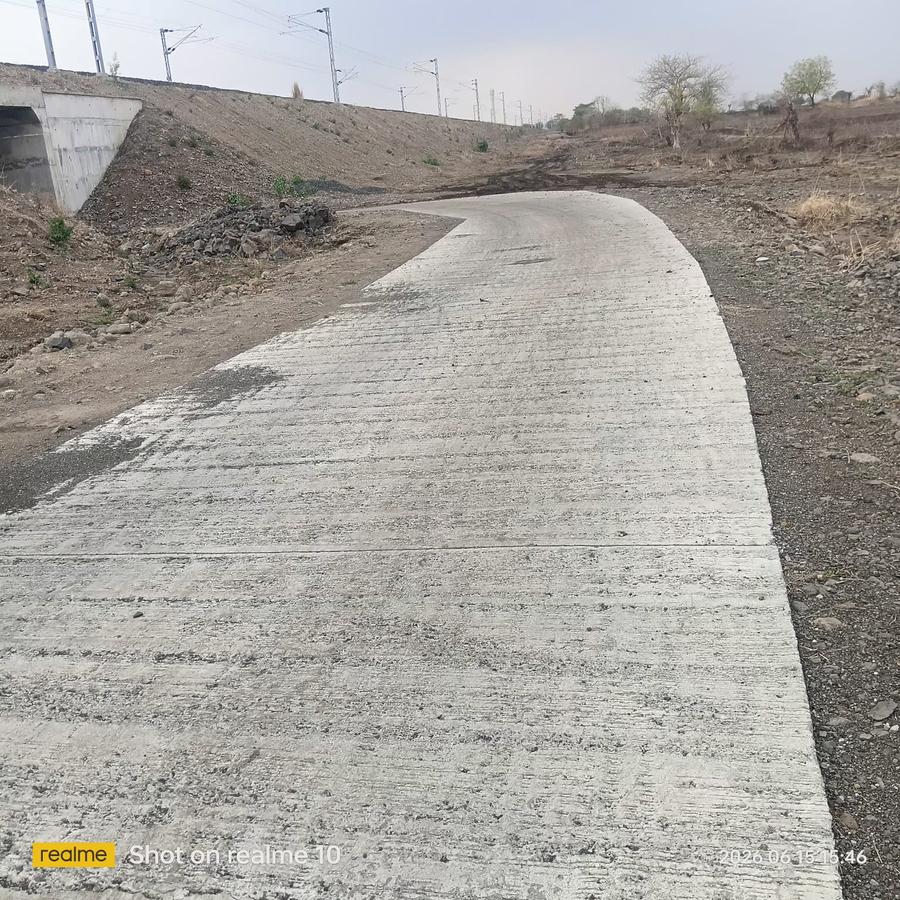 PQC concrete road to RUB